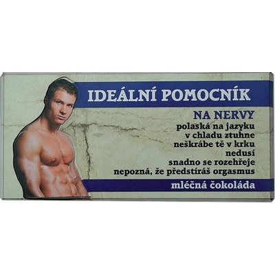 Bohemia Gifts Mléčná čokoláda Ideální pomocník 100 g