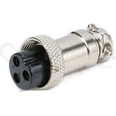 LaskaKit Konektor GX16 16mm 3 piny kabel – Zboží Dáma