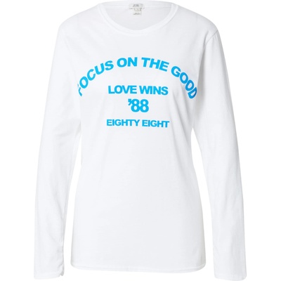 River Island Тениска 'FOCUS ON THE GOOD' бяло, размер 10