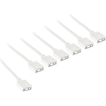 Kolink Кабел Kolink ARGB 1-6 Сплитер - 30 cm Бял (KOLINK-AC-ZUAD-1630)