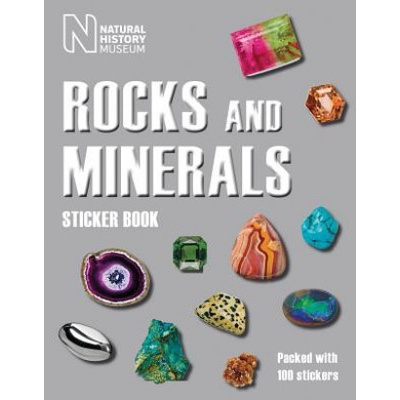 Rocks and Minerals Sticker Book Natural History MuseumPaperback