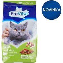 PreVital kočka steril krůtí 1,4 kg