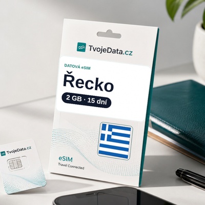 eSIM Řecko 2 GB / 14 dní