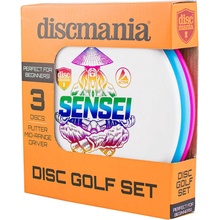 Discgolfová sada Discmania Active (putter, midrange, driver)