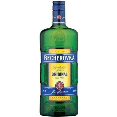 Becherovka 38% 1 l (holá láhev) – Sleviste.cz