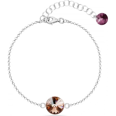 Spark růžový Swarovski Elements Candy B1122SS47BLR Blush Rose