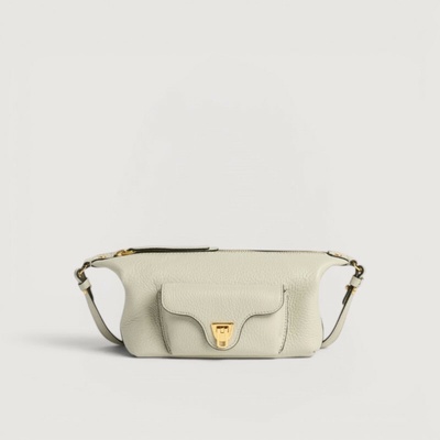 Coccinelle BEAT GENERATION kožená MINI BAG Eucalipto