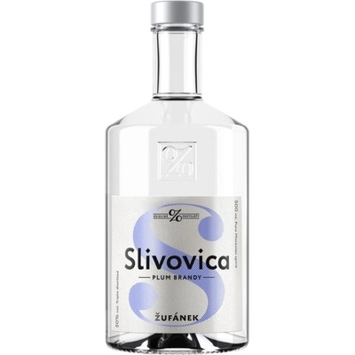 Žufánek Slivovice 50% 0,5 l (holá láhev) – Zboží Mobilmania