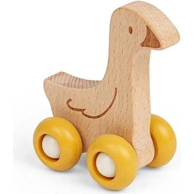 ΩBigjigs Toys Domáci maznáčik na kolieskach Húska