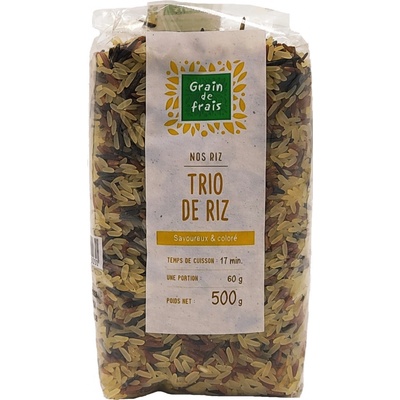 Grain de Frais trio rýže 0,5 kg