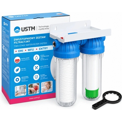 Atlas Senior Duplex 10″ + USTM IR + 5 µm set na odstranění železa a manganu