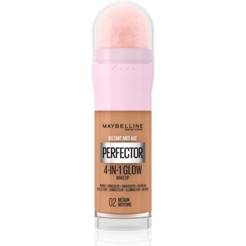 Maybelline new york Instant Perfector 4-in-1 озаряващ фон дьо тен за естествен вид цвят 02 Medium 20ml