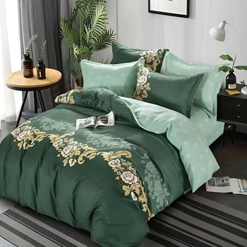 EmonaMall Двулицево спално бельо EmonaMall, 6 части - Модел S15046 (S15046-33333d)