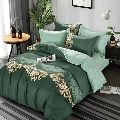 EmonaMall Двулицево спално бельо EmonaMall, 6 части - Модел S15046 (S15046-33333d)