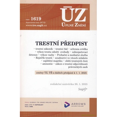 ÚZ 1619 Trestní předpisy – Zboží Mobilmania