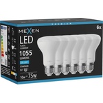 Mexen Nova 6x LED крушка E27, R63, 10W, Студена - 6500K, 1055 lm - L104-E27-1065-01x06 (L104-E27-1065-01x06)