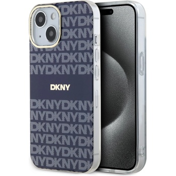 DKNY PC/TPU Repeat Pattern Tonal Stripe Magsafe Back Cover за iPhone 15 Blue DKNY DKNY | Sin | МЪЖЕ | UNI