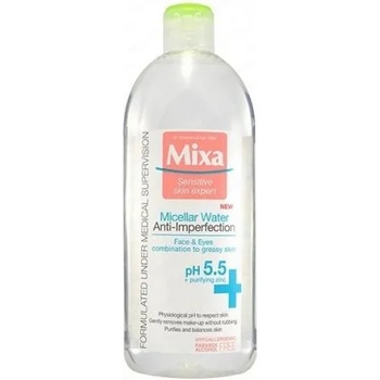 Image 1 of Mixa Anti-Imperfections Почистваща мицеларна вода, 400 мл