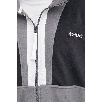 Columbia Поларен суичър Columbia Backbowl II Full Zip Fleece в сиво с десен 2090851 (2090851)