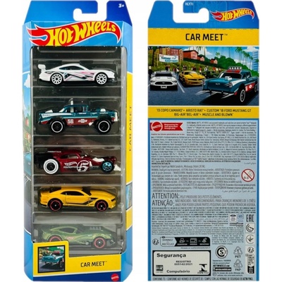 Mattel Hot Wheels Car Meet Sada 5 HLY78