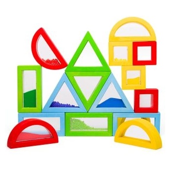 Bigjigs Toys Сензорни форми на дъгата - bigjigs (33034)