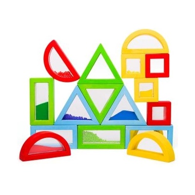 Bigjigs Toys Сензорни форми на дъгата - bigjigs (33034)