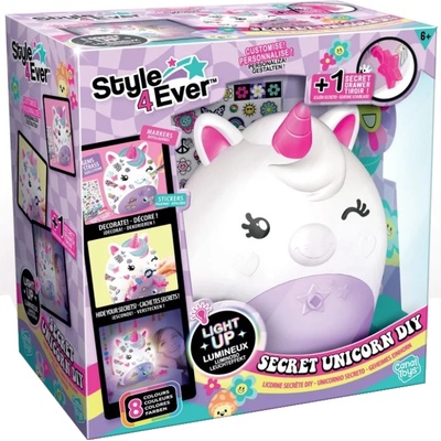 Canal Toys Style 4 Ever Secret Deco Diy Unicorn Lamp (301)