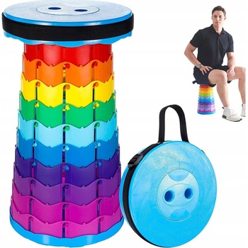 Merco Smart teleskopická stolička modrá