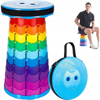 Merco Smart teleskopická stolička modrá