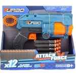 Man Yuk Toys Пушка за дунапренени стрели с пълнител за 6 броя - 23 см (bt312)