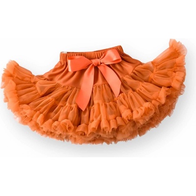 Detská dolly sukňa oranžová