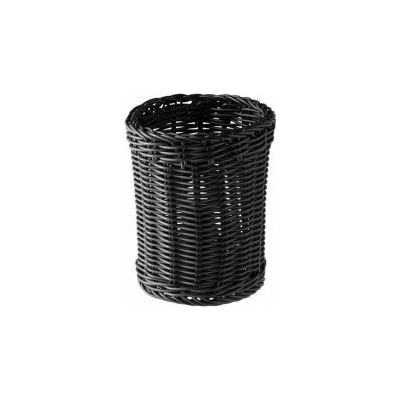 APS Economic Koš na příbory, černý, výška: 150 mm, průměr: 120 mm