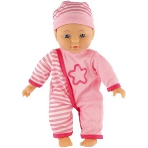 Teddies Кукла бебе 30см меко тяло розова (00120014)