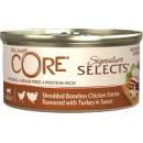 Wellness Core Cat Signature Selects kurací kusky s morkou v omáčke 79 g