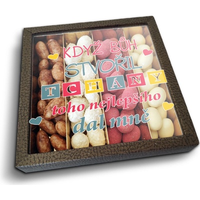 Sablio Mandle v čokoládě Když Bůh stvořil tchány 4x 80 g