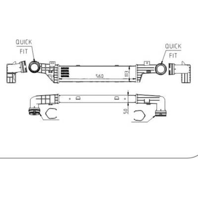 Chladič turba HART 605 785 (605785)