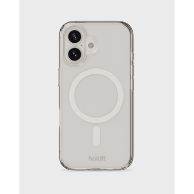 Holdit Гръб Holdit MagSafe Case за iPhone 16 - Бял/Прозрачен