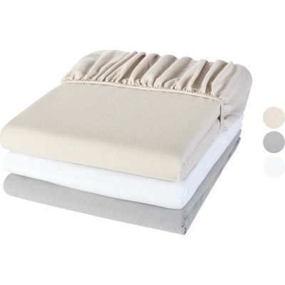 Livarno home Napínací prostěradlo z jemného flanelu 140-160x200