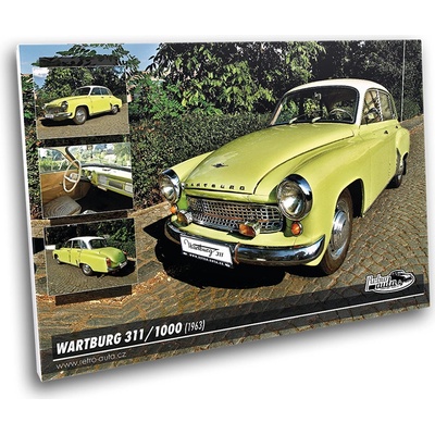Obraz č. 28 - WARTBURG 311/1000 (1963) 100 x 70 cm
