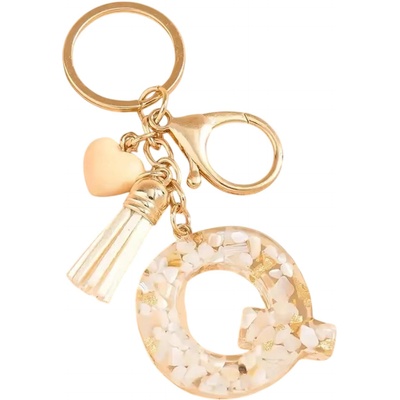 HARAHU Ключодържател Азбука - q / Бяла kp37813 (37813)