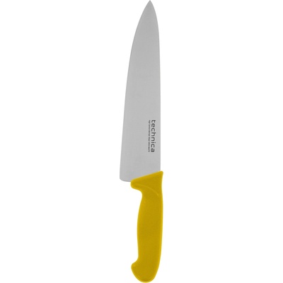 TECHNICA Šéfkuchársky nôž HACCP 385 mm žltý hladká čepeľ Silver Line