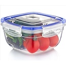 DUNYA dóza čtverec s těsněním LOCK&FRESH 2,4 l