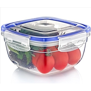DUNYA dóza čtverec s těsněním LOCK&FRESH 2,4 l