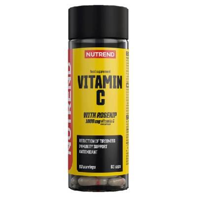 Nutrend Vitamin C 1000mg se šípky - 60 kapslí