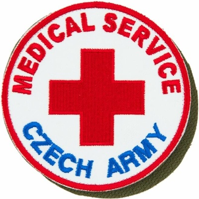 Nášivka: MEDICAL SERVICE [ssz] barevná