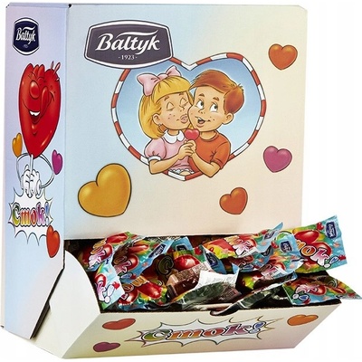 Bałtyk Cmok Lízátka srdíčko 147 x 8 g