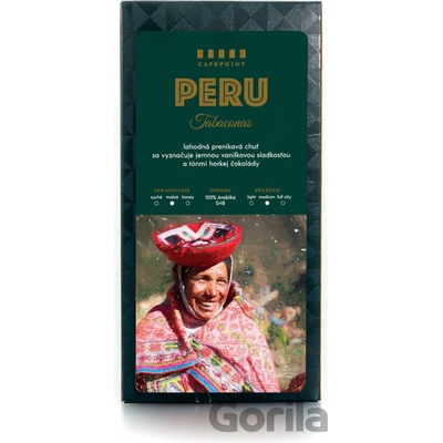 Cafepoint Peru Washed zrnková 250 g