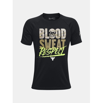 Under Armour Момчешка тениска Under Armour UA Pjt Rock Tech Respect SS Under Armour | Cheren | Момчешки | 122