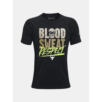 Under Armour Момчешка тениска Under Armour UA Pjt Rock Tech Respect SS Under Armour | Cheren | Момчешки | 122
