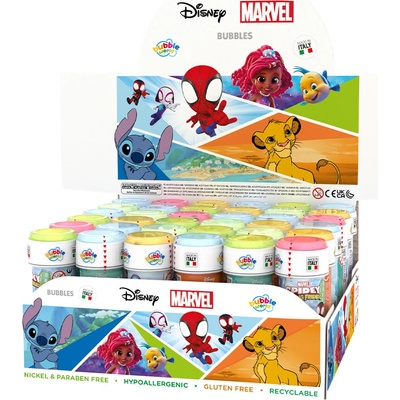 Bublifuk DULCOP 60 ml, Disney Marvel mix